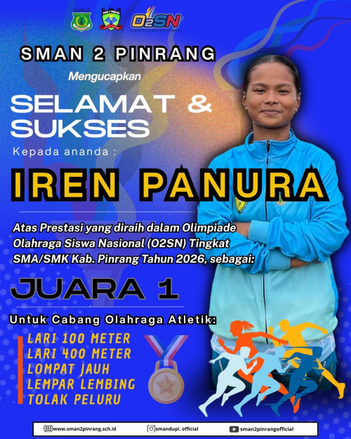 Iren Panura merai penghargaan di Olimpiade Olahraga Siswa Nasional (O2SN) - (Ada 1 foto)